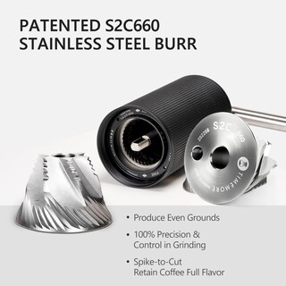 Foto 3 | Foto 3 | Molinillo De Café Manual Timemore Chestnut C3 Esp Pro Black - Venta Internacional.