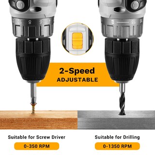 Foto 4 | Foto 4 | Taladro Eléctrico Inalámbrico Deko Pro 20v Con Batería Y Cargador - Venta Internacional.