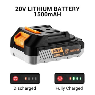 Foto 6 | Foto 6 | Taladro Eléctrico Inalámbrico Deko Pro 20v Con Batería Y Cargador - Venta Internacional.