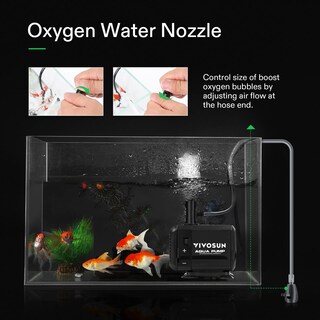 Foto 4 | Foto 4 | Bomba Sumergible Vivosun 1500l/h 15w 400gph Para Pecera - Venta Internacional.