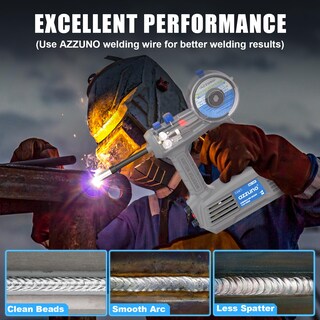 Foto 6 | Foto 6 | Soldadora Mig Azzuno 100a Sin Gas 100 V 110 V 100 Amperios Portátil - Venta Internacional.