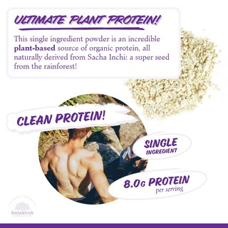 Foto 2 | Foto 2 | Tarro De Metal Imlakesh Organics Sacha Inchi De 340 Ml De Proteína En Polvo - Venta Internacional.