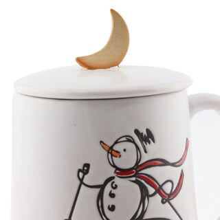 Foto 3 | Foto 3 | Azucarera De Cerámica Ideen Muñeco De Nieve 500 Ml