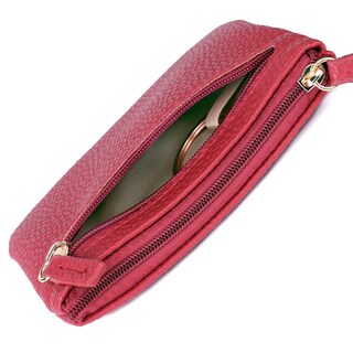 Foto 5 | Foto 5 | Funda Para Monedas/tarjetas Julia Buxton Pebble Rfid Pik-me-up Red - Venta Internacional.