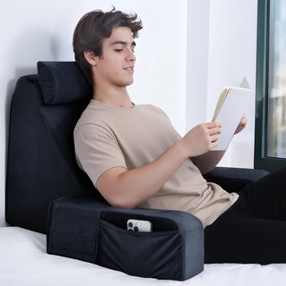 Foto 1 | Foto 1 | Almohada De Lectura Enitya Para Cama Sentado Para Adultos Con Reposabrazos - Venta Internacional.