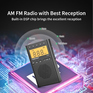 Foto 2 | Foto 2 | Radio Portátil Tomashi Con Altavoz Pantalla Lcd - Venta Internacional.