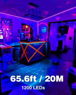 Foto 2 | Foto 2 | Lámpara Led Negra Onforu 20 M 1200 Unidades - Venta Internacional.