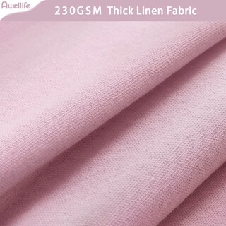 Foto 3 | Foto 3 | Cortina De Ducha Awellife Farmhouse De Lino Y Algodón Rosa 180 X 180 Cm - Venta Internacional.