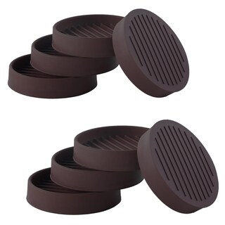 Foto 1 | Foto 1 | Copas Giratorias Jayen Para Muebles Redondas De Goma 2 5 X 2 5 Pulgadas Antideslizantes - Venta Internacional.