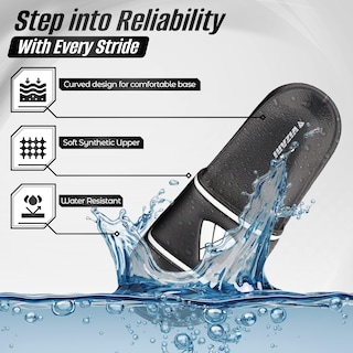 Foto 4 | Foto 4 | Sandalias Soccer Slide Vizari Ss Para Adultos Y Adolescentes Color Negro - Venta Internacional.
