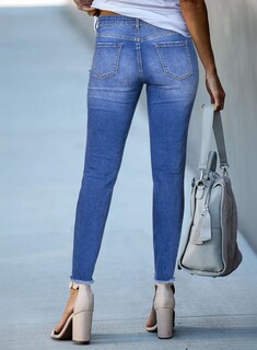 Foto 5 | Foto 5 | Jeans Shewin Elásticos Para Adelgazar De Cintura Alta Para Mujer - Venta Internacional.