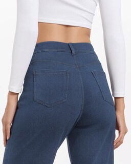 Foto 4 | Foto 4 | Vaqueros Toniry De Pierna Ancha Para Mujer Talle Alto Azul Claro - Venta Internacional.