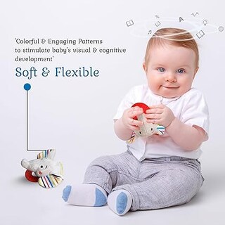 Foto 3 | Foto 3 | Elefante De Silicona Teether Toy Wristy Buddy Para Bebé - Venta Internacional.