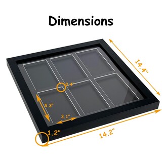 Foto 4 | Foto 4 | Funda De Pared Bivitre Con Marco Para Expositor De Tarjetas  Grado Psa  X6 - Venta Internacional.