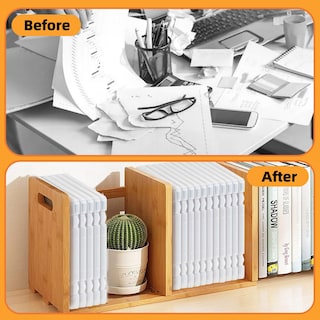 Foto 4 | Foto 4 | Caja Organizadora Y De Almacenamiento De Papel Moon Magpie  Tamaño A4 X 10 - Venta Internacional.