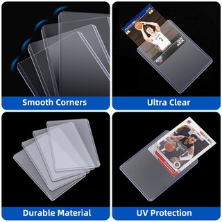 Foto 3 | Foto 3 | Fundas Para Cartas Arjiekwei 3 X 4 Toploaders Con Fundas Penny Sleeves X200 - Venta Internacional.