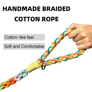 Foto 6 | Foto 6 | Correa Para Perro Panda Jianghu Algodón Trenzado 1 5 M Duradera Arcoíris - Venta Internacional.