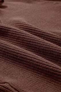 Foto 5 | Foto 5 | Jersey Ocstrade Para Mujer Con Lazo Sexy Cuello En V Profundo Sin Espalda Café - Venta Internacional.