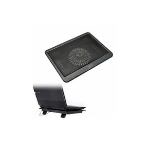 Foto 3 | Foto 3 | Soporte De Base De Refrigeración Para Portátiles De 17 Pulgadas Con 1 Ventilador Negro - Venta Internacional.