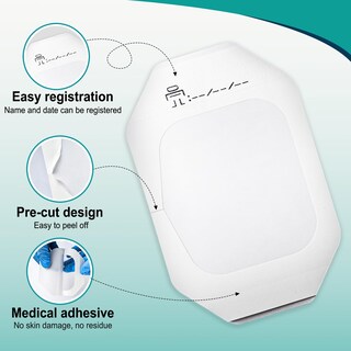 Foto 3 | Foto 3 | Aderezo De Película Transparente 100 Paquetes 10 X 12 Cm Impermeable - Venta Internacional.