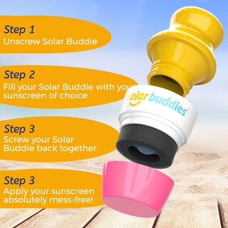 Foto 5 | Foto 5 | Aplicador De Protección Solar Solar Buddies Single Pink 100 Ml - Venta Internacional.