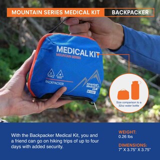 Foto 3 | Foto 3 | Kit Médico Adventure Medical Kits Mountain Series Backpacker - Venta Internacional.