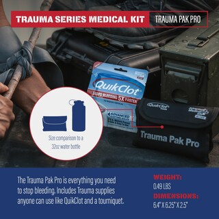 Foto 3 | Foto 3 | Botiquín De Primeros Auxilios Y Emergencias Kits Médicos De Aventura Trauma Pak Pro - Venta Internacional.