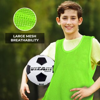 Foto 4 | Foto 4 | Sports Pinnies Vizari Mesh Paquete De 12 Unidades Para Fútbol Y Hockey Juvenil - Venta Internacional.