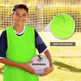Foto 5 | Foto 5 | Sports Pinnies Vizari Mesh Paquete De 12 Unidades Para Fútbol Y Hockey Juvenil - Venta Internacional.
