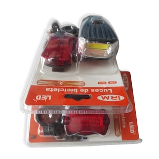 Foto 2 | Foto 2 | Set De Luces Delanteras Y Traseras Para Bicicleta Cob Y Led - Venta Internacional.