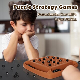 Foto 5 | Foto 5 | Juego Magnético De Ajedrez Hcusus Magnet Chess 40 Piezas Para 2 A 4 Jugadores - Venta Internacional.