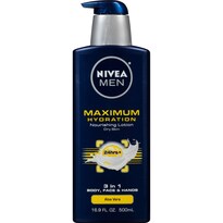 Loción Corporal Nivea Men Maximum Hydration 3 En 1  Botella De 500 Ml - Venta Internacional.