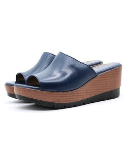 Foto 4 | Foto 4 | Sandalias Casuales Dahort Para Mujer Azul Marino