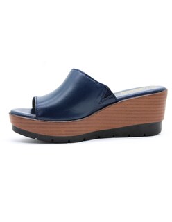 Foto 3 | Foto 3 | Sandalias Casuales Dahort Para Mujer Azul Marino