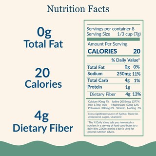 Foto 2 | Foto 2 | Algas Wakame Secas Y Verduras Marinas De La Costa De Maine 56 G - Venta Internacional.