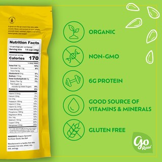 Foto 4 | Foto 4 | Semillas De Girasol Orgánicas Germinadas Crudas  400 Ml  Saladas - Venta Internacional.