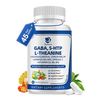 Foto 1 | Foto 1 | Suplementos Lukaree Gaba 750 Mg Con L Teanina 5htp Ashwagandha - Venta Internacional.