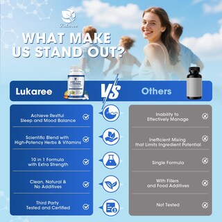 Foto 6 | Foto 6 | Suplementos Lukaree Gaba 750 Mg Con L Teanina 5htp Ashwagandha - Venta Internacional.