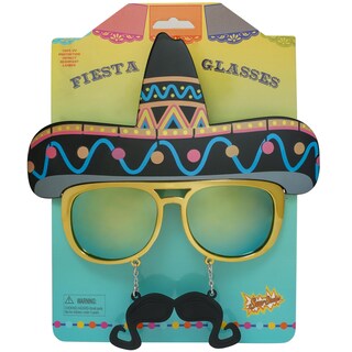 Foto 2 | Foto 2 | Gafas De Sol Sun-staches Estilo Sombrero Atuendo De Fiesta Unisex - Venta Internacional.