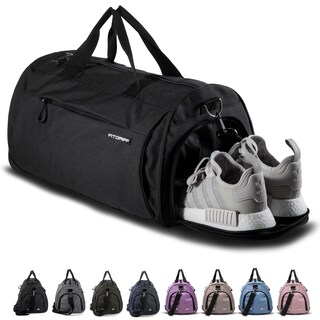 Foto 1 | Foto 1 | Bolsa De Gimnasio Fitgriff Con Compartimento Para Zapatos Y Artículos Húmedos Unisex Negra - Venta Internacional.