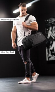 Foto 2 | Foto 2 | Bolsa De Gimnasio Fitgriff Con Compartimento Para Zapatos Y Artículos Húmedos Unisex Negra - Venta Internacional.