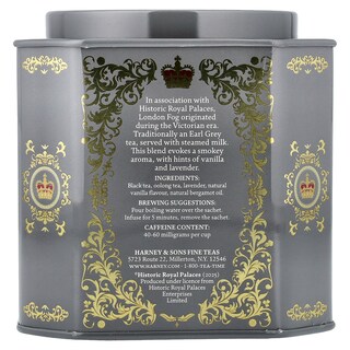 Foto 2 | Foto 2 | Té Negro Aromatizado Harney & Sons Victorian London Fog 60 G - Venta Internacional.