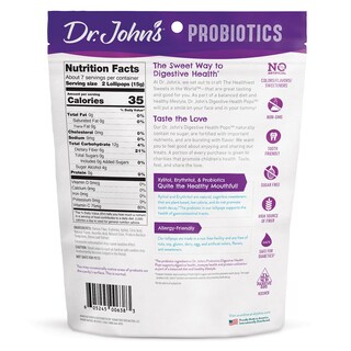 Foto 2 | Foto 2 | Piruletas Digestivas Saludables De Candy Dr. John's  Sin Azúcar  110 G - Venta Internacional.