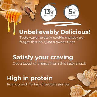 Foto 2 | Foto 2 | Protein Wafer Bars Power Crunch Mantequilla De Cacahuete Y Miel 400 G - Venta Internacional.