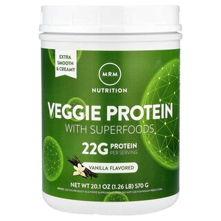 Foto 1 | Foto 1 | Proteína En Polvo Mrm Nutrition Veggie Con Superalimentos Y Vainilla 570 G - Venta Internacional.