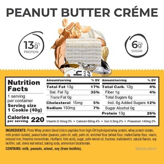 Foto 3 | Foto 3 | Protein Wafer Bars Power Crunch Mantequilla De Cacahuete 400 G (12 Unidades) - Venta Internacional.
