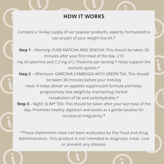 Foto 3 | Foto 3 | Té Hyleys Para Bajar De Peso 14 Días Con Garcinia Cambogia 42 Bolsitas De Té - Venta Internacional.