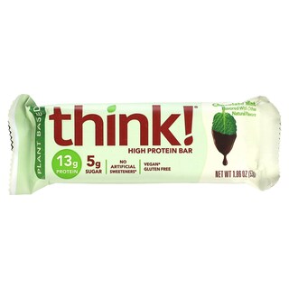 Foto 3 | Foto 3 | Barras De Proteínas ¡piensa! Chocolate Con Menta  5 X 53 G  Alto Contenido De Proteínas - Venta Internacional.