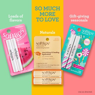 Foto 6 | Foto 6 | Crema Hidratante Para Labios Softlips Daily Tropical Flavor Paquete De 3 - Venta Internacional.