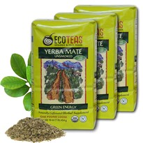 Té De Hojas Sueltas De Yerba Mate Ecoteas Orgánico 454 G (paquete De 3) - Venta Internacional.